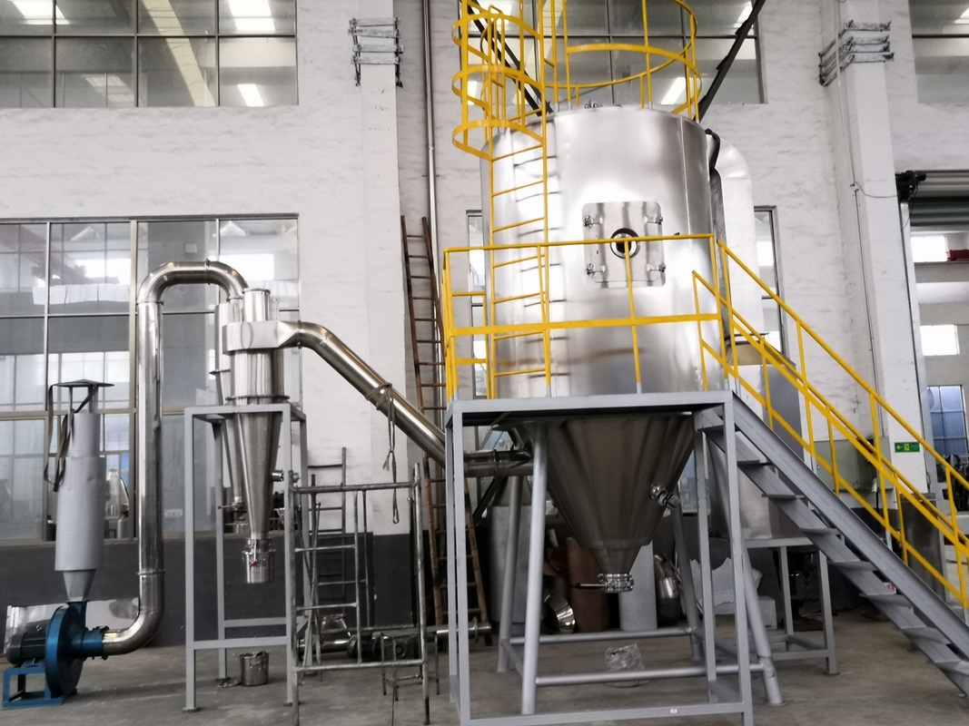 Sprühtrockner-Maschine der Milch-220V/380V/415V/440V/480V mit Einlass-Druck 0.2-0.6Mpa und elektrisches/Dampf-Heizmethode
