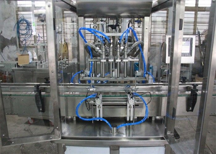 Hohe zähflüssige Flüssigkeits-Füllung und Dichtungs-Maschinen-bequeme Installation für die Pasten-flüssige Art industriell